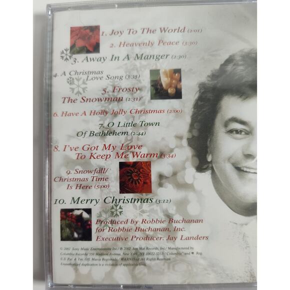 Johnny Mathis The Christmas Album CD - Christmas Holiday Classics - Picture 3 of 3
